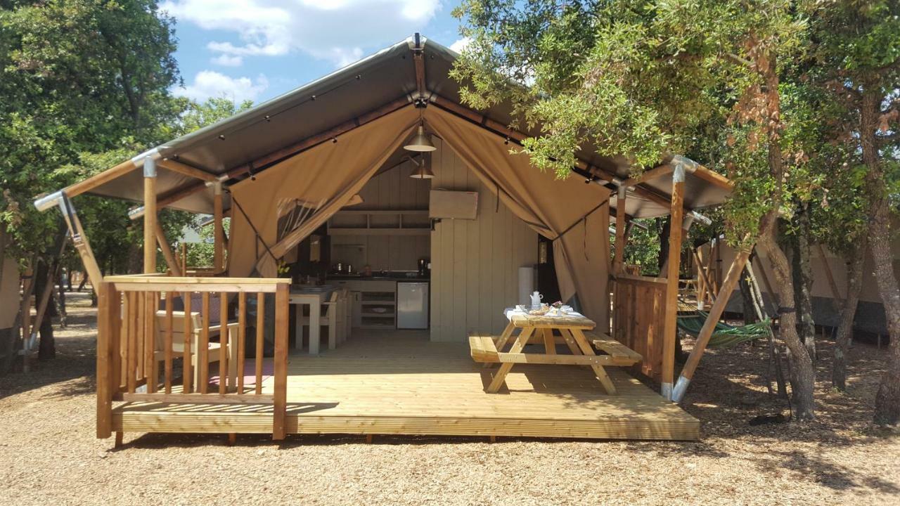 Glamping Beach Soline Weißenburg Exterior foto